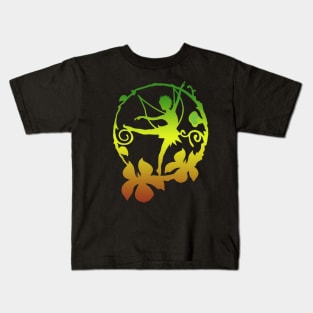 Fairy Flower circle Kids T-Shirt